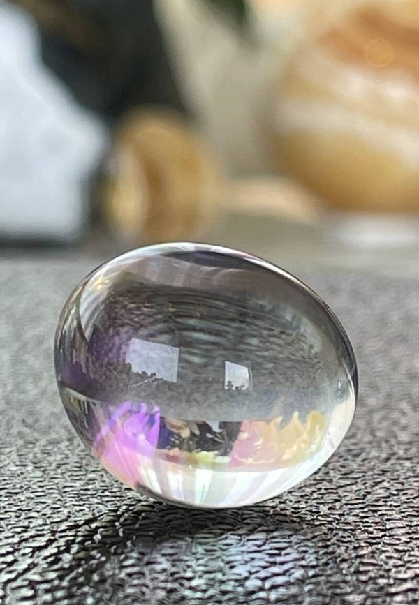 Aqua Aura Kwarts trommelsteen
