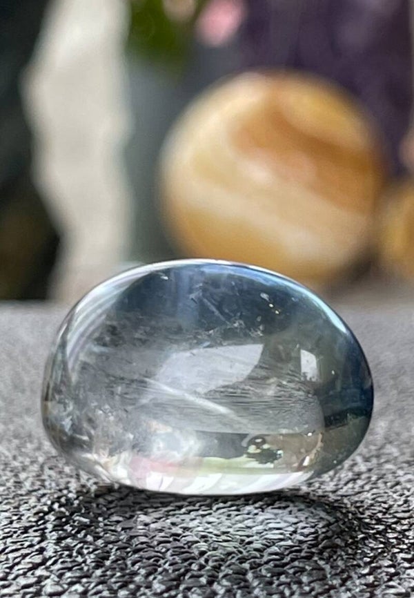 Aqua Aura Kwarts trommelsteen