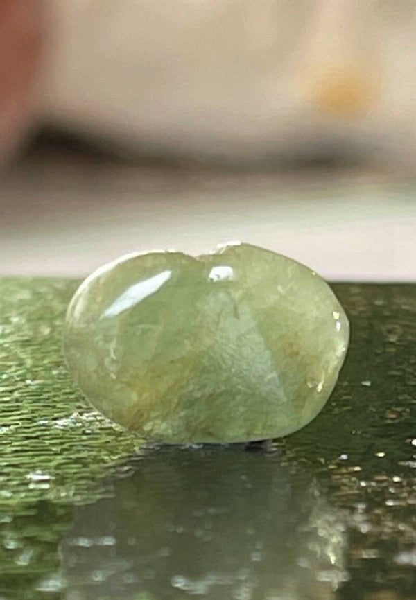 Aquamarijn Beryl trommelsteen, klein