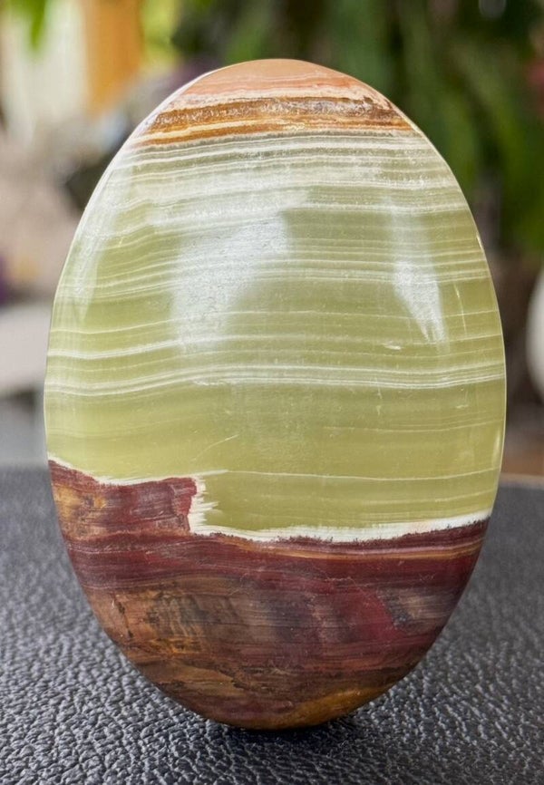 Aragoniet met Calciet handsteen, groot