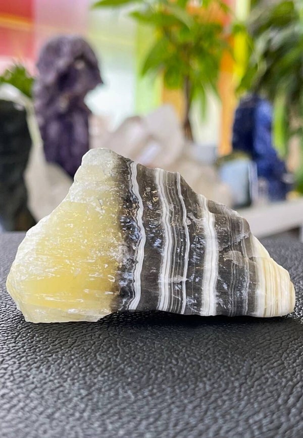 Aragoniet en Calciet uit Mexico ruw, medium