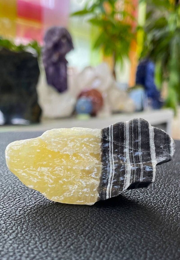 Aragoniet en Calciet uit Mexico ruw, medium