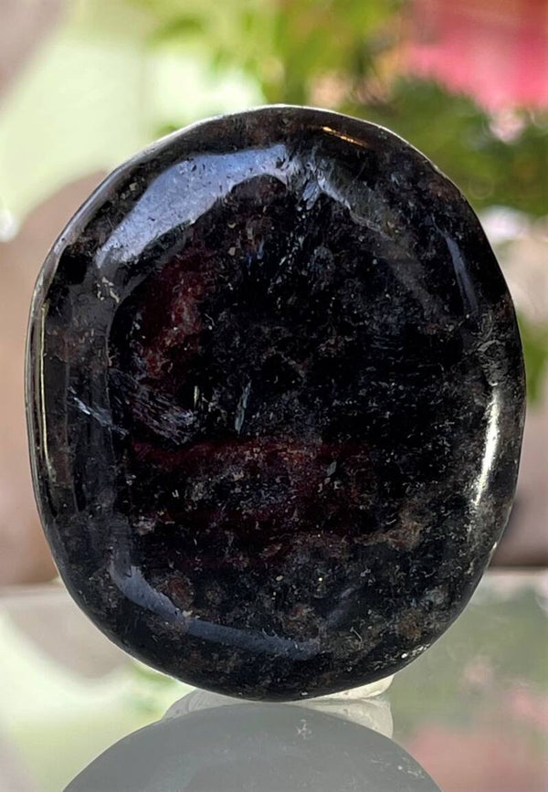 Astrofylliet knuffelsteen plat, groot