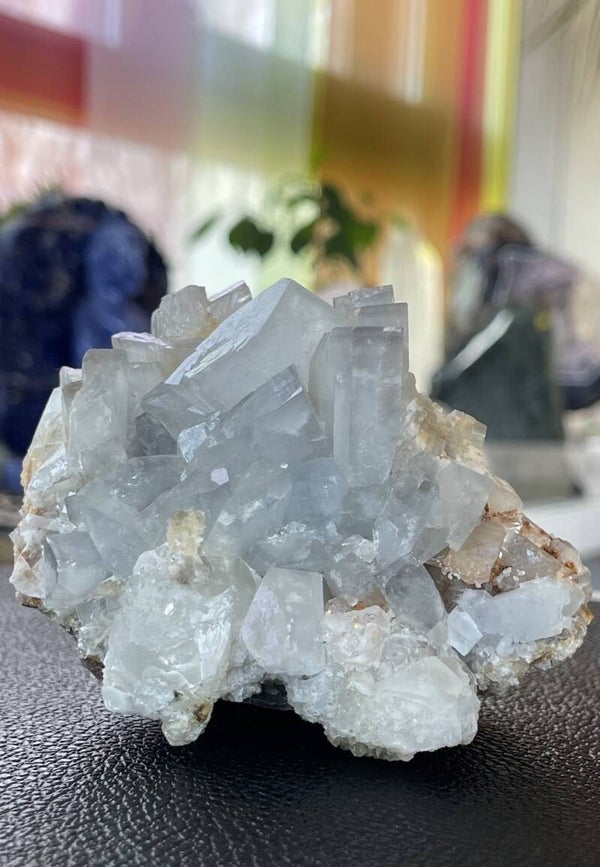 Bariet blauw uit Spanje ruw, medium