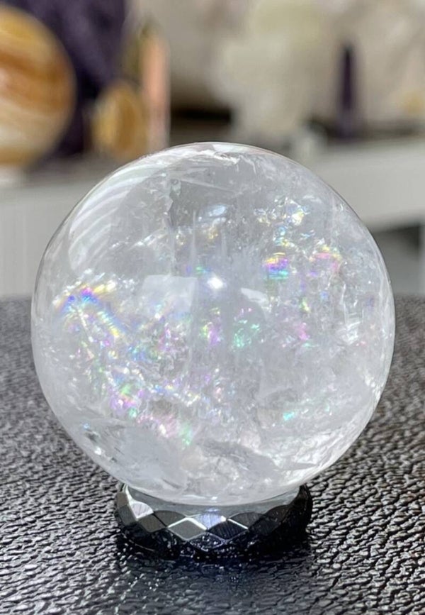 Bergkristal bol uit Brazilië, medium 4,3cm