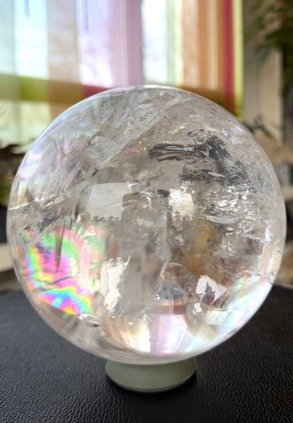 Bergkristal bol uit Brazilië, groot 15cm