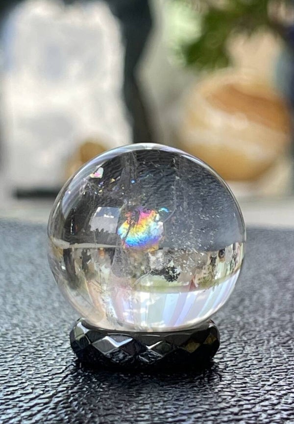 Bergkristal bol uit Brazilië, klein 3cm
