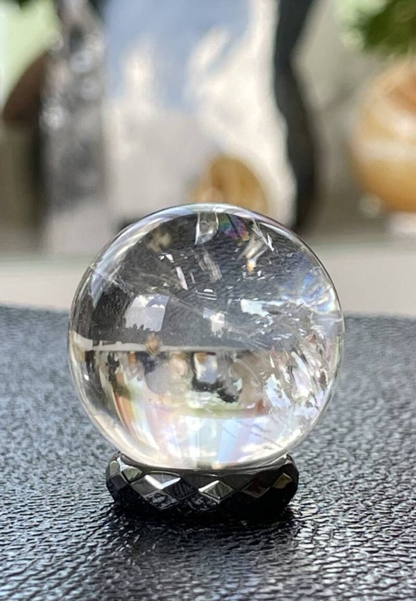 Bergkristal bol uit Brazilië, klein 3,2cm