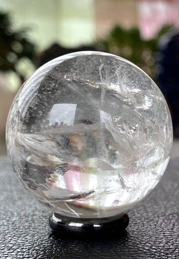 Bergkristal bol uit Brazilië, medium 5,2cm