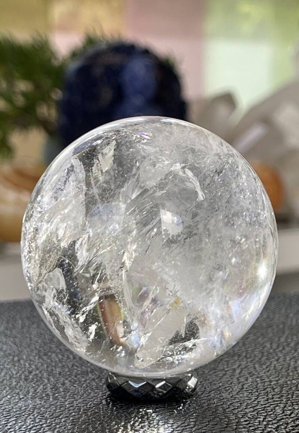 Bergkristal bol uit Brazilië, medium 6,2cm