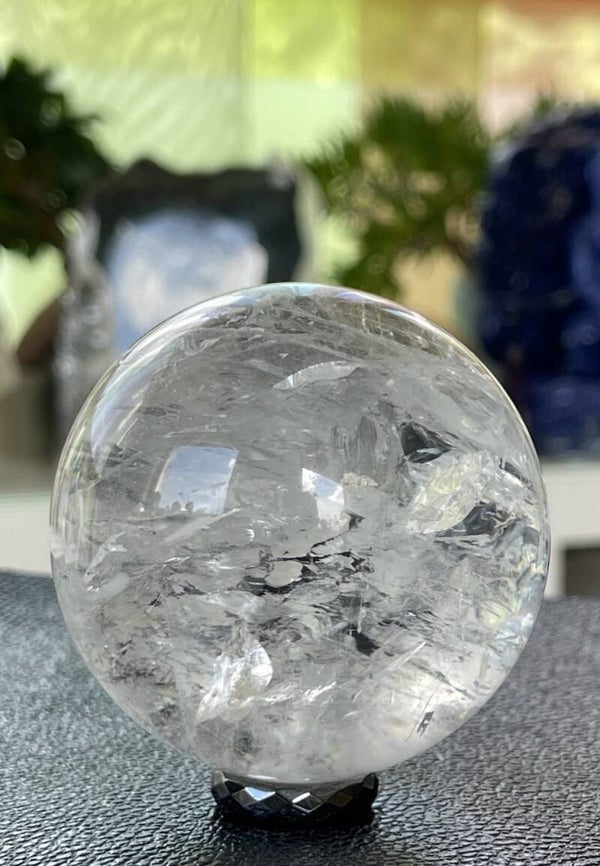 Bergkristal bol uit Brazilië, medium 5,8cm