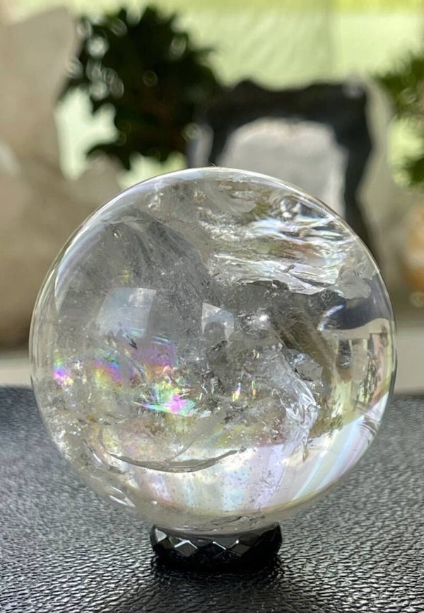 Bergkristal bol uit Brazilië, medium 6,2cm