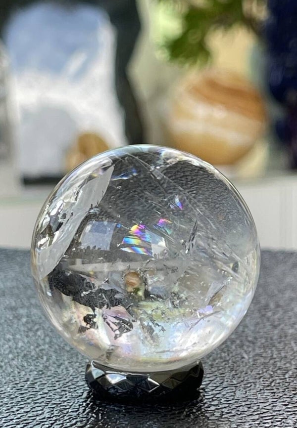 Bergkristal bol uit Brazilië, medium 4,3cm
