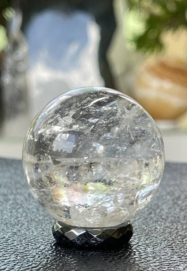 Bergkristal bol uit Brazilië, medium 4cm