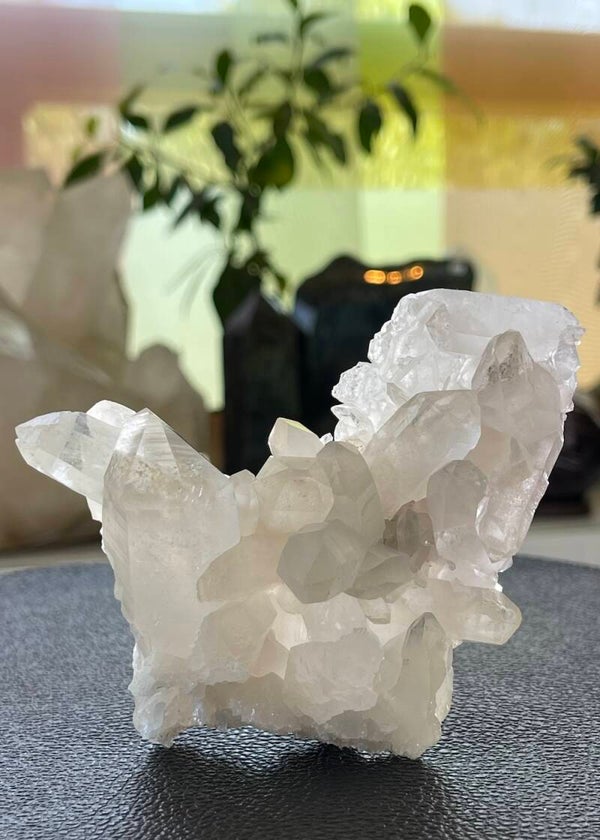 Bergkristal cluster uit de Himalaya India ruw, medium