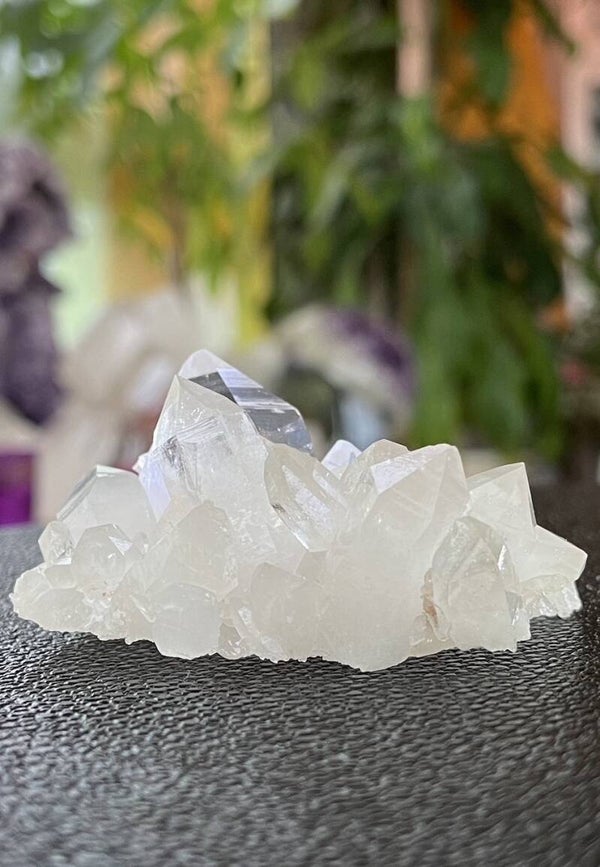Bergkristal cluster uit de Himalaya India ruw, medium