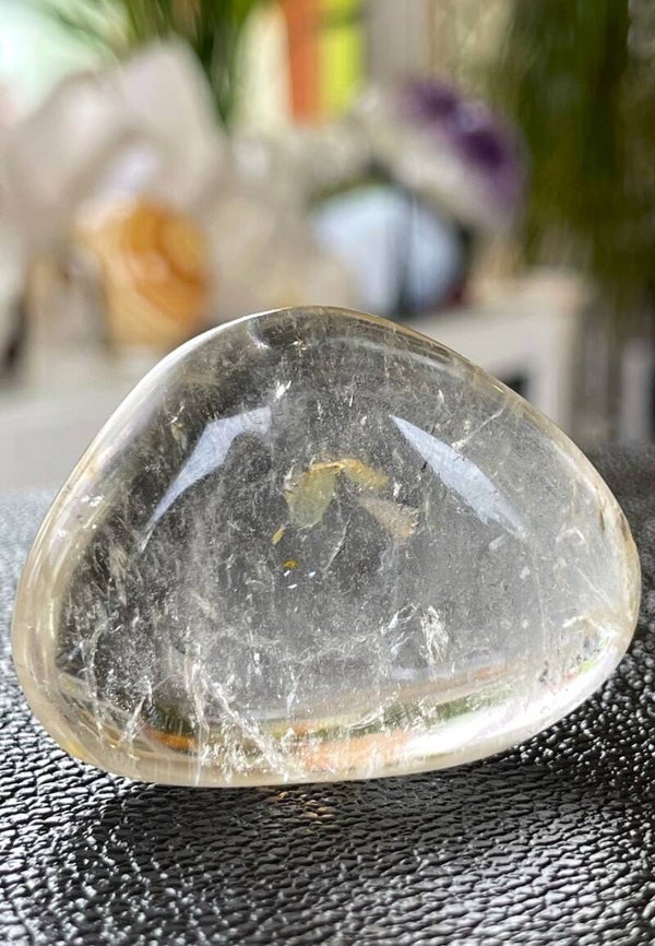 Bergkristal handsteen, klein-medium