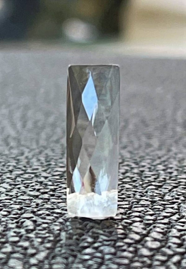 Bergkristal edelsteen checker facet geslepen baguette, klein
