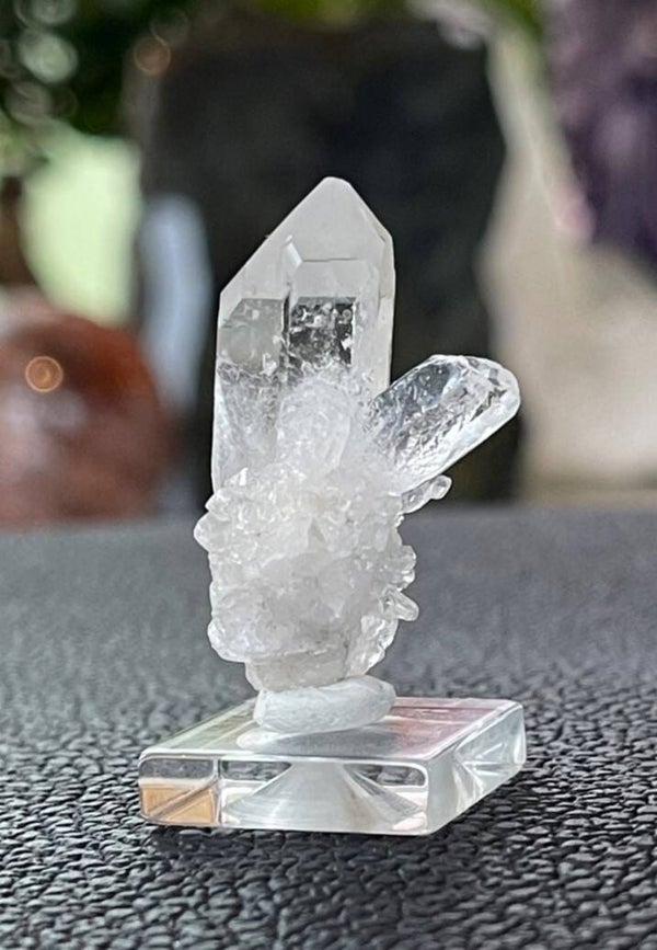 Bergkristal puntjes uit Brazilië, klein