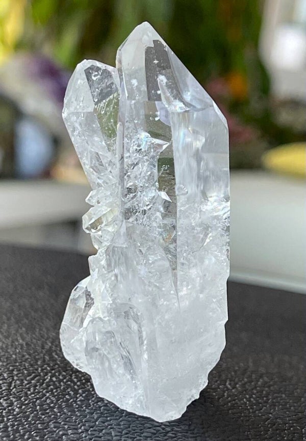 Bergkristal punt uit Brazilië, medium