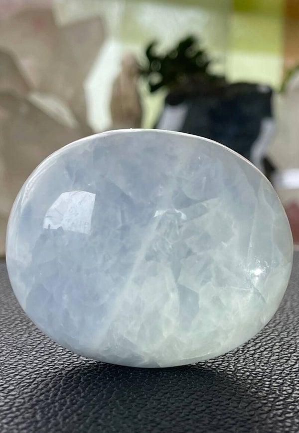 Calciet Blauw handsteen, medium