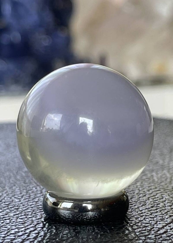Blauwe Fluoriet bol, klein 3,3cm