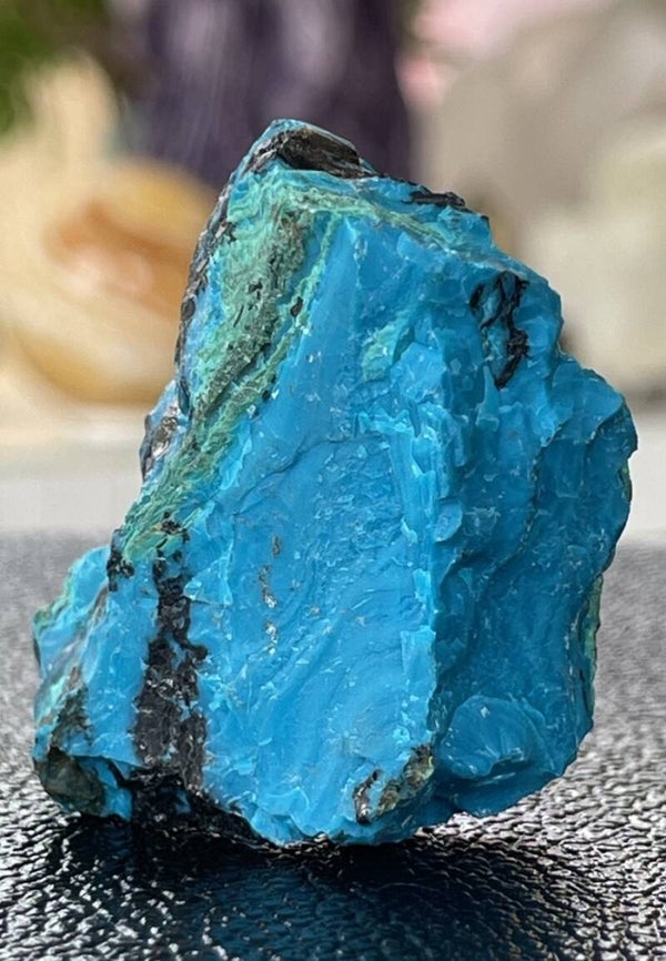 Blauwe Opaal uit Noord-Chili ruw, medium