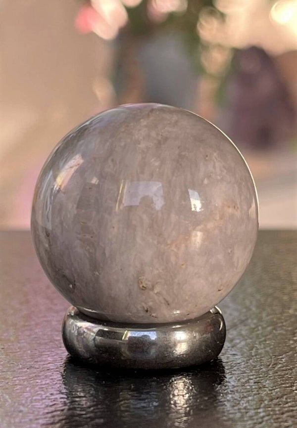 Blauwe Kwarts bol, klein 3cm