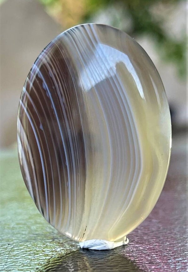 Botswana Agaat edelsteen cabochon ovaal, groot