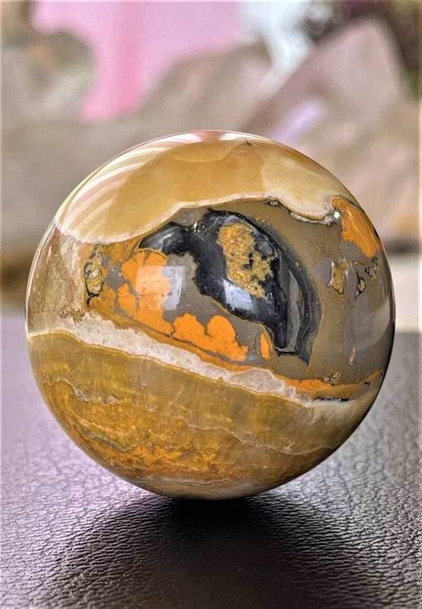 Bumble Bee Jaspis bol, medium 5,2cm