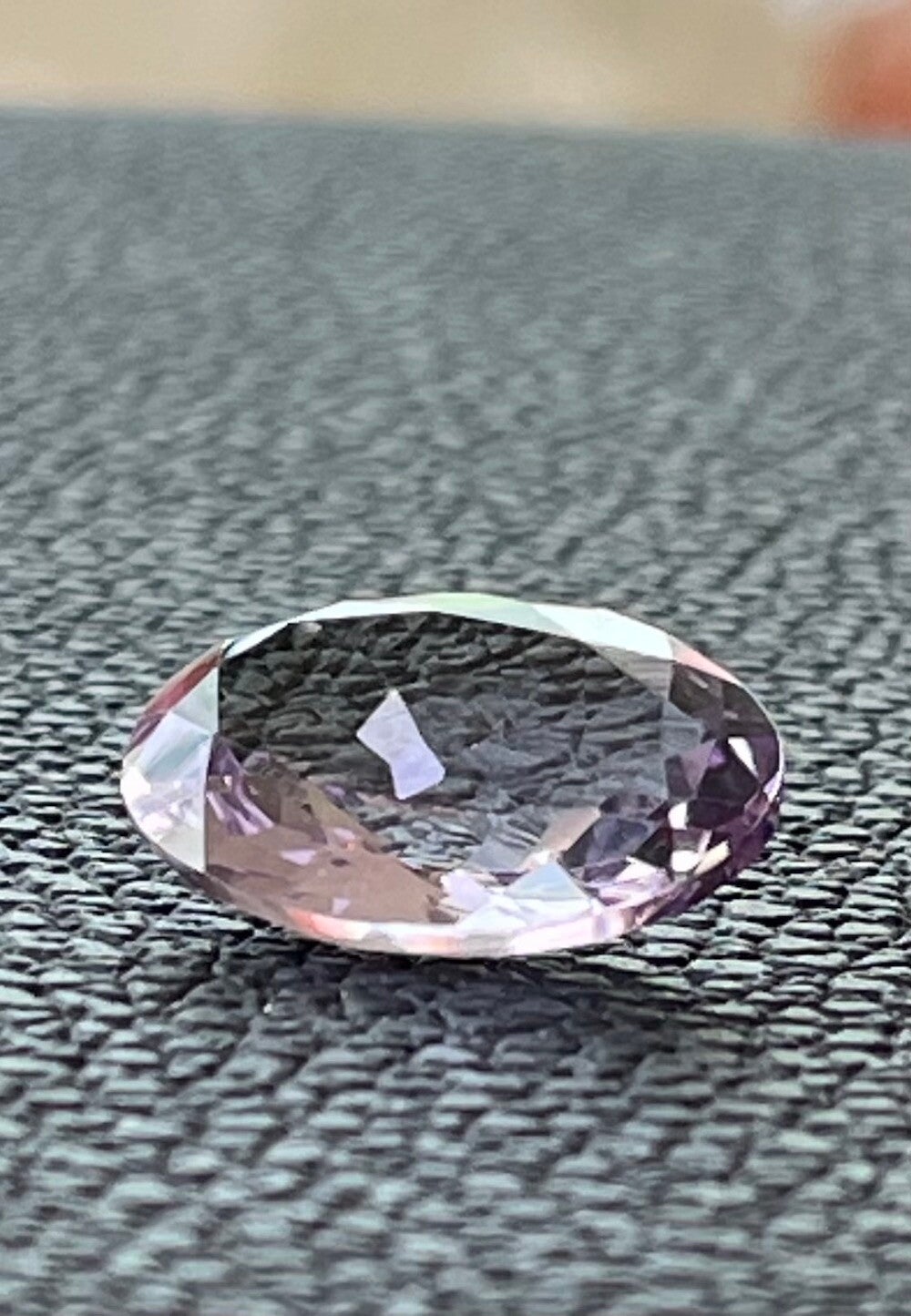 Amethist edelsteen facet geslepen ovaal, medium