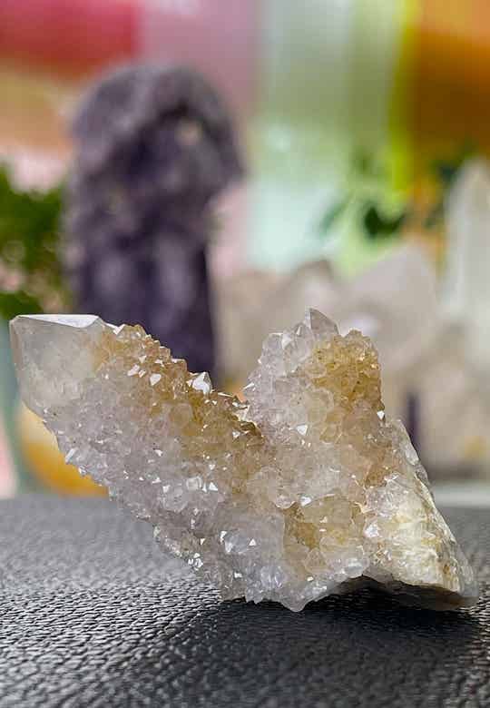 Cactuskwarts met Hematiet punt uit Zuid-Afrika ruw, medium