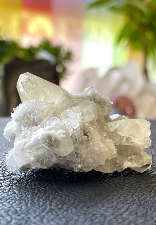 Calciet met Fluoriet, Kwarts en Bariet uit Spanje ruw, medium