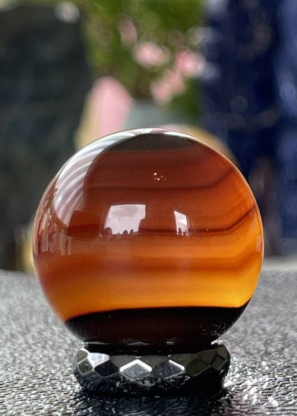 Carneool bol, klein 3,2cm