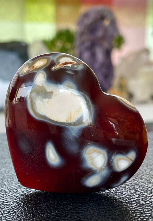 Carneool hart, medium