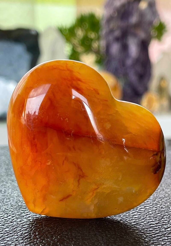 Carneool hart, medium