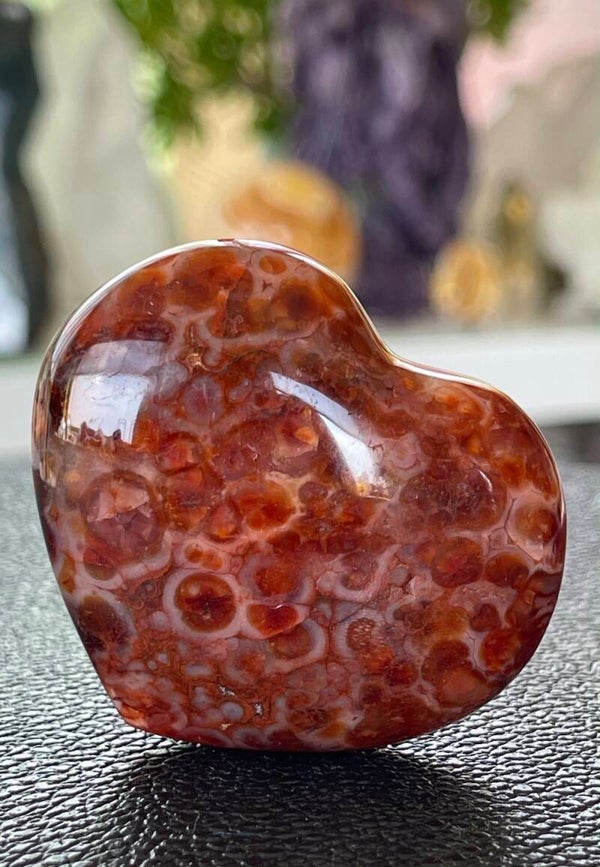 Carneool hart, medium