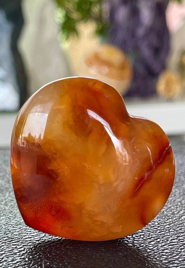 Carneool hart, medium