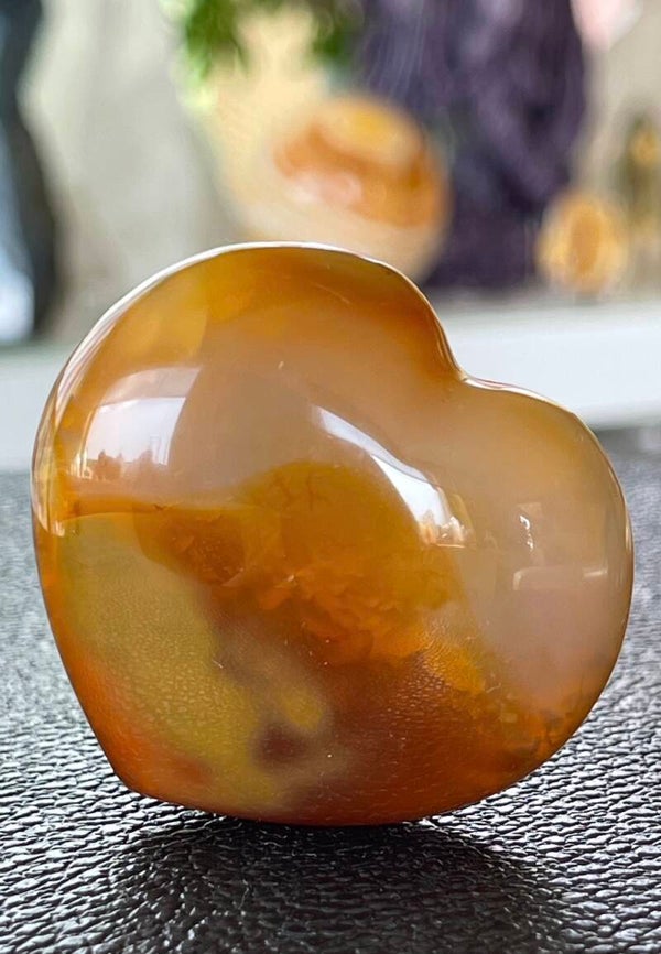 Carneool hart, medium