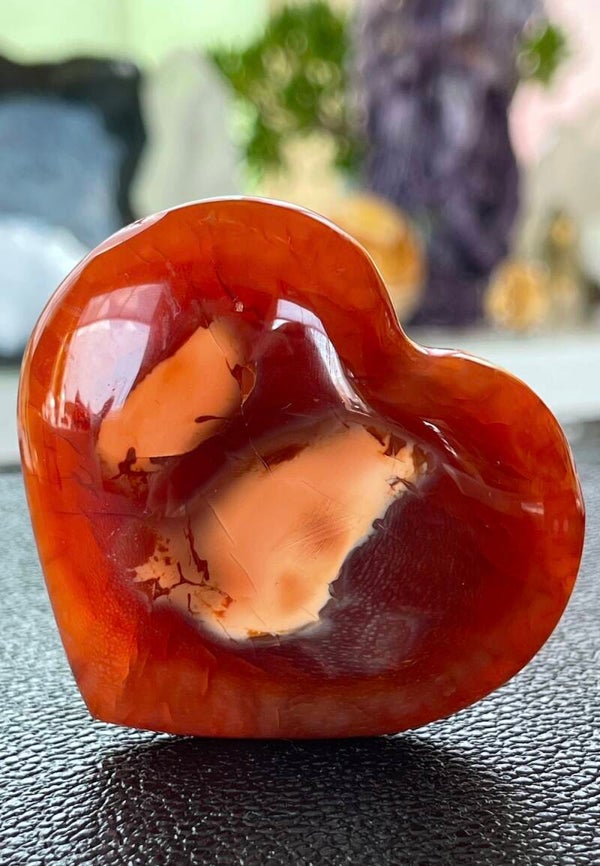 Carneool hart, medium