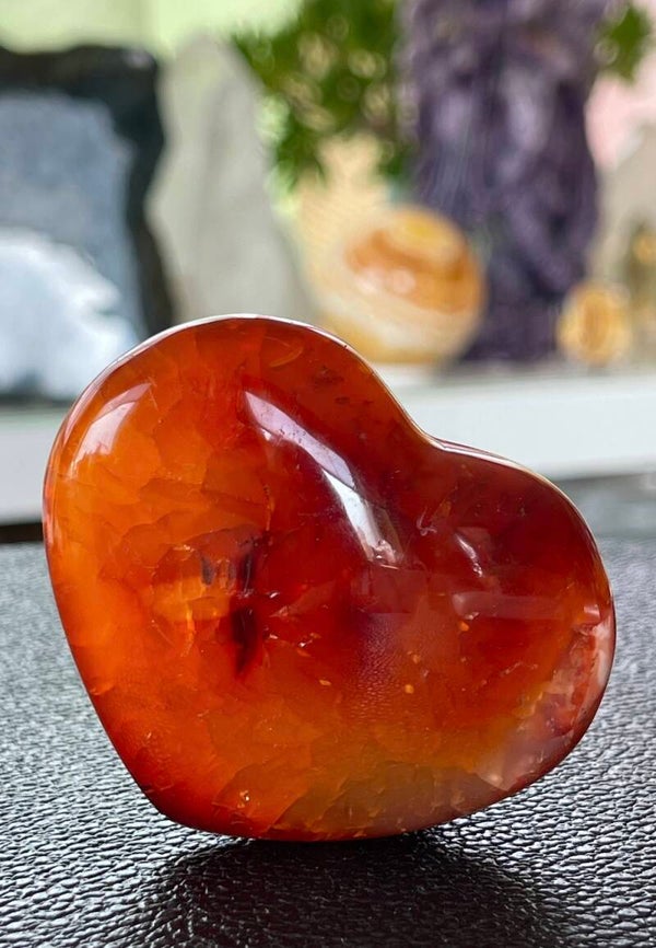 Carneool hart, medium