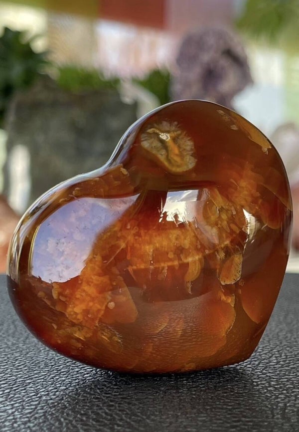 Carneool hart, medium