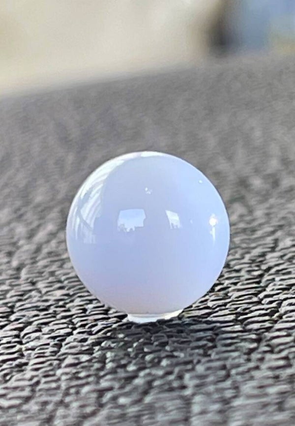 Chalcedoon edelsteen cabochon rond, klein