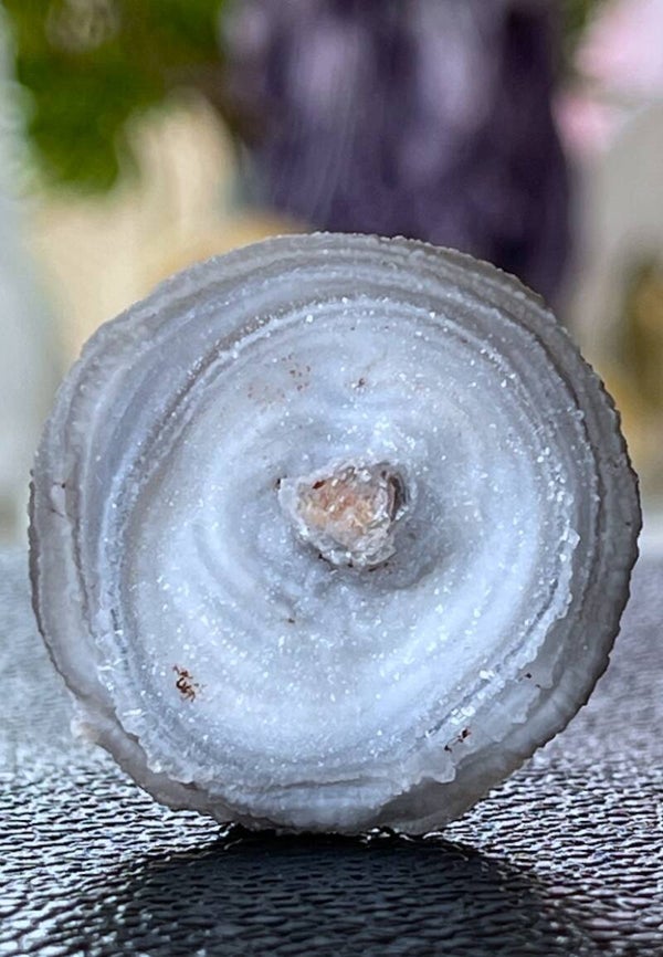 Chalcedoon roosje, ruw