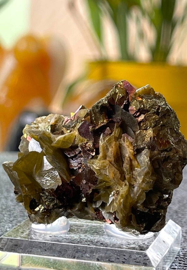 Chalcopyriet met Sideriet  uit China, klein