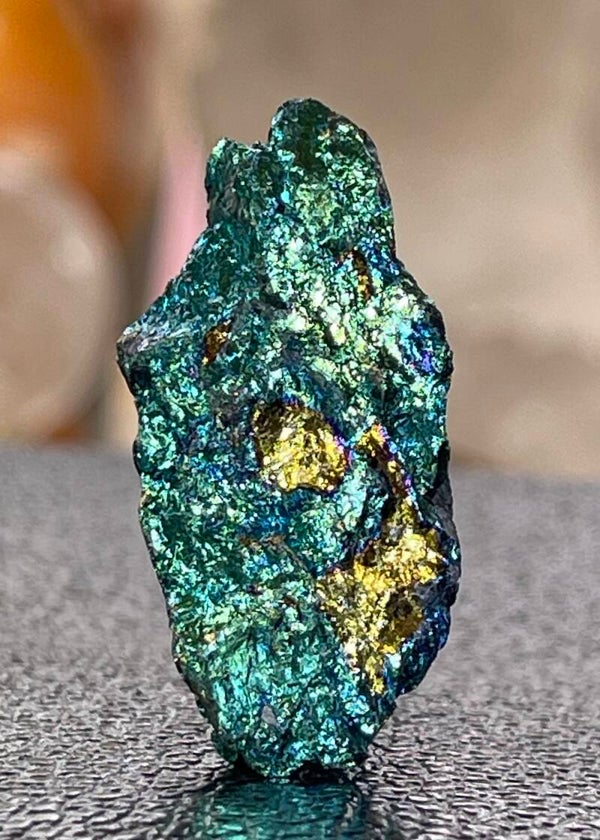 Chalcopyriet uit Mexico ruw, klein