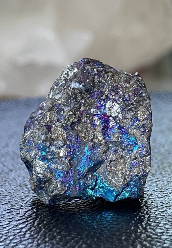 Chalcopyriet uit Mexico ruw, klein