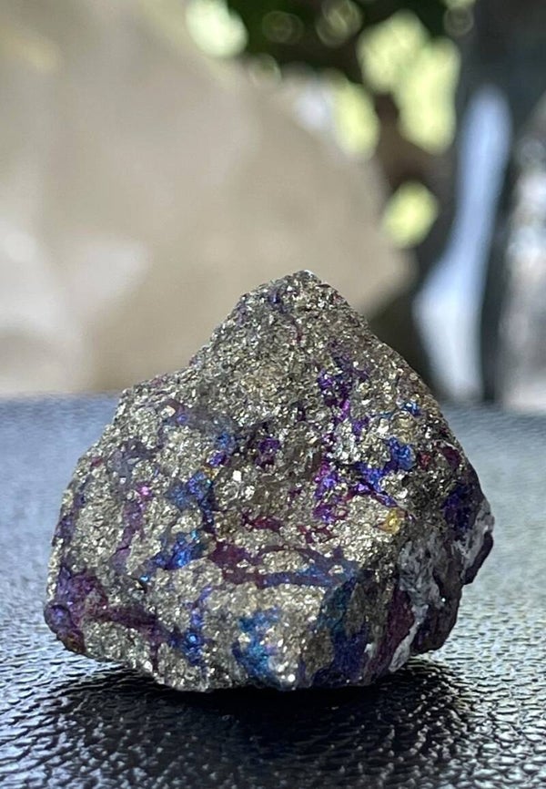 Chalcopyriet uit Mexico ruw, klein