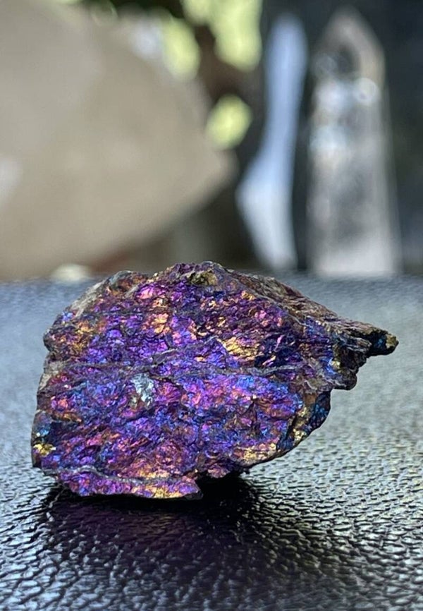 Chalcopyriet uit Mexico ruw, klein