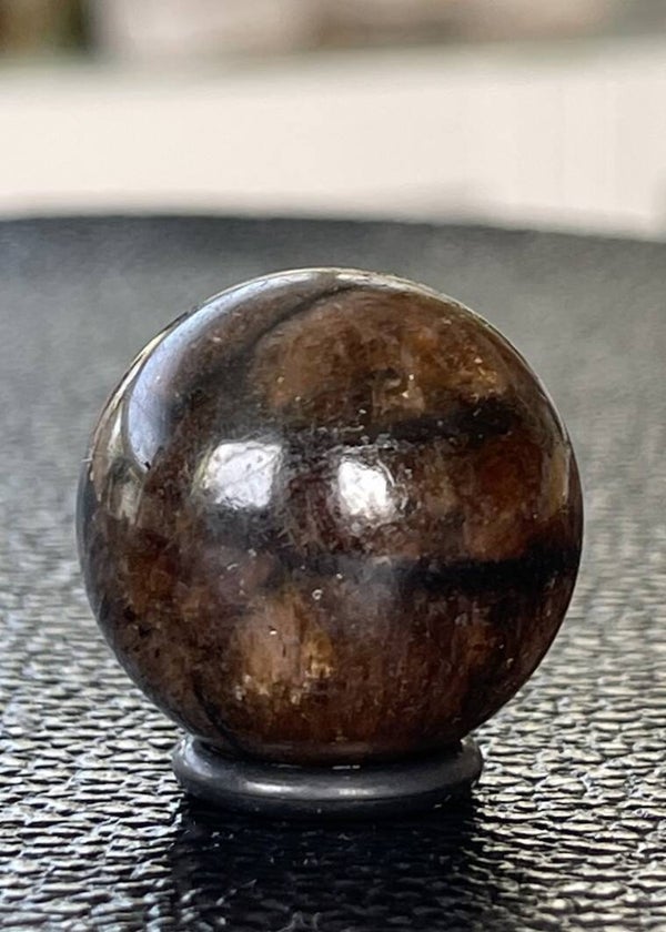 Chiastoliet bol, heel klein 2,4cm